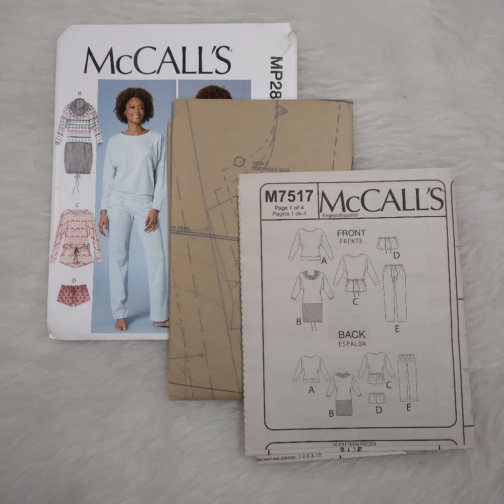MCCALL'S MP288 SZ XS-S-M Misses' top romper shorts pants